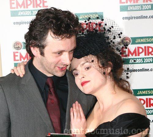  Michael Sheen and Helena Bonham Carter at the Jameson Empire Film Awards