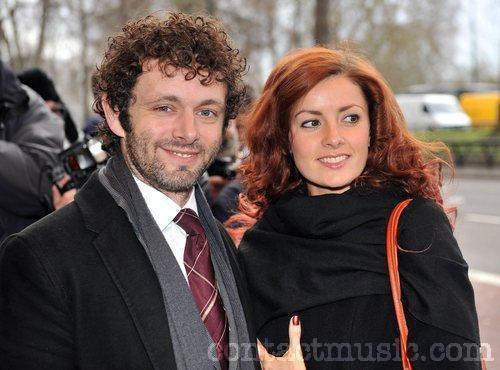  Michael Sheen and Lorraine Stewart at the South Bank প্রদর্শনী Awards