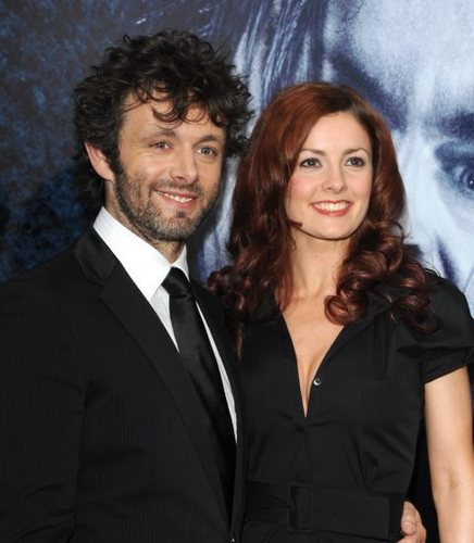  Michael Sheen and Lorraine Stewart at the 黑夜传说 Rise of the Lycans Premiere