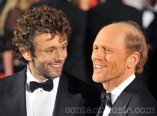 Michael Sheen and Ron Howard at The Times BFI Londres Film Festival