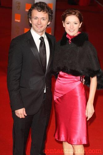  Michael Sheen at The jeruk, orange British Academy Film Awards