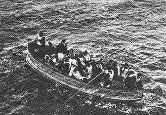  Passengers in lifeboat