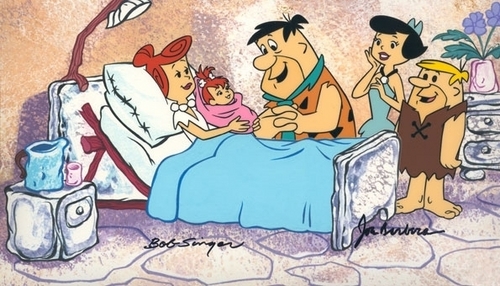 Pebble Flintstone's Birth