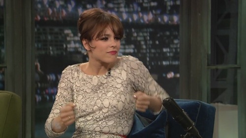 Rachel on Late Night with Jimmy Fallon - 4/17/09