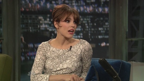  Rachel on Late Night with Jimmy Fallon - 4/17/09