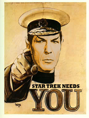  bituin Trek Needs You