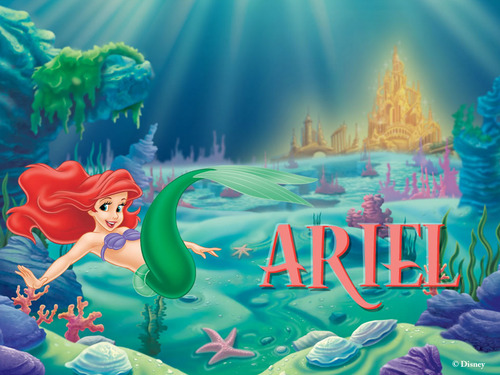  Walt Disney پیپر وال - Princess Ariel