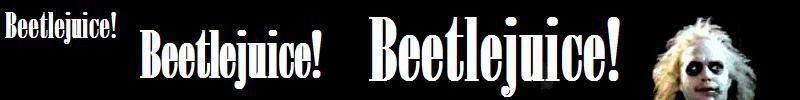 'Beetlejuice' banner