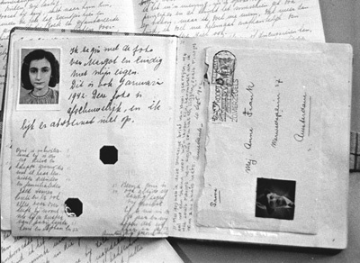  Anne Franks dagboek/diary