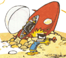  Calvin as Spaceman Spiff