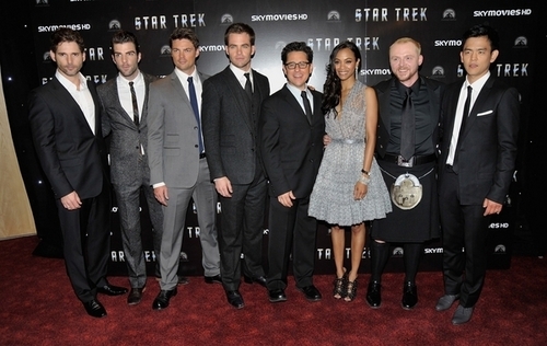  Chris @ star, sterne Trek London Premiere