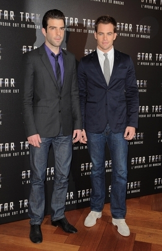  Chris @ star, sterne Trek Paris Premiere