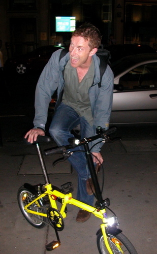 Earl Carpenter And His Bike