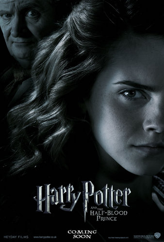  HERMIONE AND SLUGHORN IN HBP (NEW POSTER)
