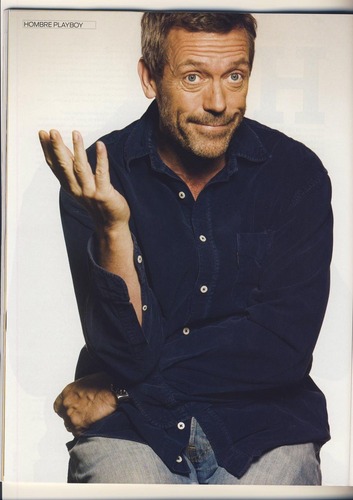  Hugh on প্লেবয় Magazine (Spain) - March 2009