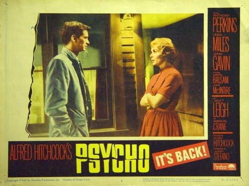  Psycho Movie Poster