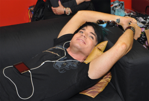  look at Adam's right wrist.....i think he has a tatoo