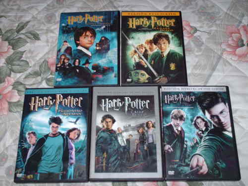 my Harry Potter DVD collection