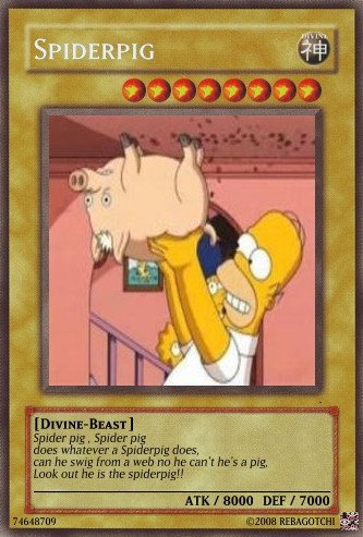  spiderpig card