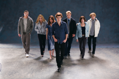  the cullens walking