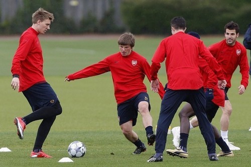  Arsenal Training Pics