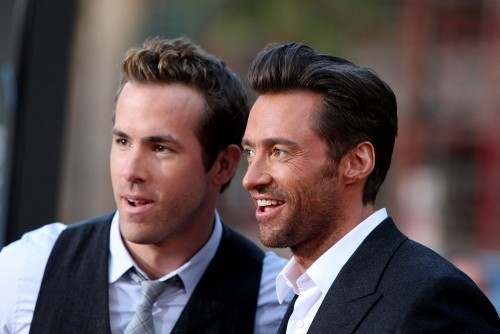  Hugh Jackman & Ryan Reynolds at LA Premiere