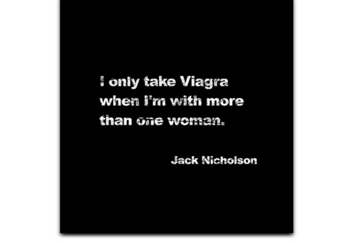 Jack Nicholson Said What?
