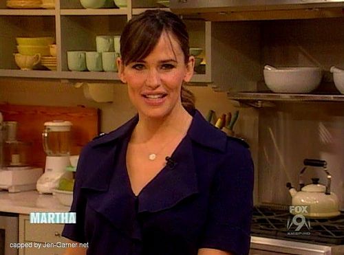  Jen on The Martha Stewart toon 2009