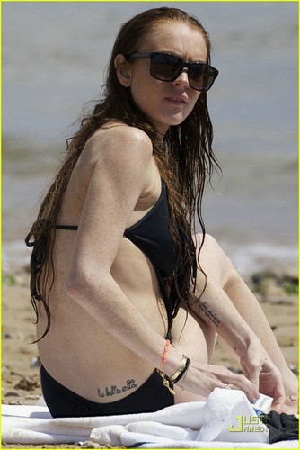  Lindsay @ the bờ biển, bãi biển
