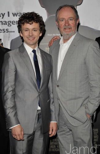  Michael Sheen and Jim Broadbent at the Damned United Premiere