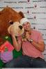  emmett and a teddy oso, oso de (awww)
