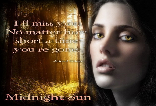 Alice Cullen from Midnight Sun