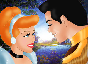  Princess Cinderella and Prince Charming