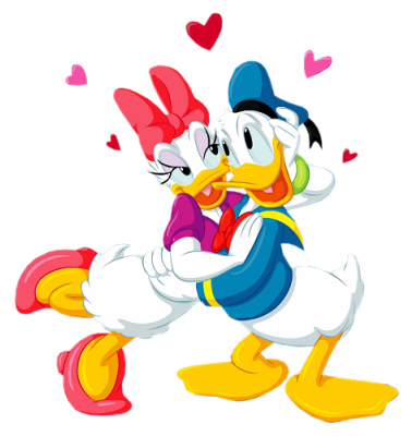  Donald and madeliefje, daisy eend