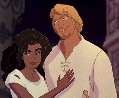Esmeralda and Phoebus
