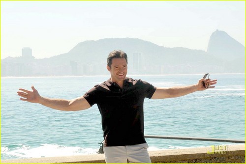 Hugh in Rio de Janeiro