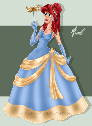  mascarade Ariel