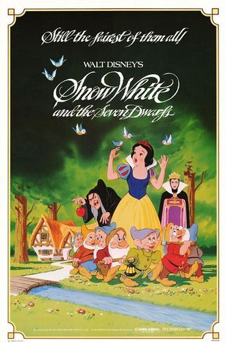  Snow White and the Seven Dwarfs Movie Poster