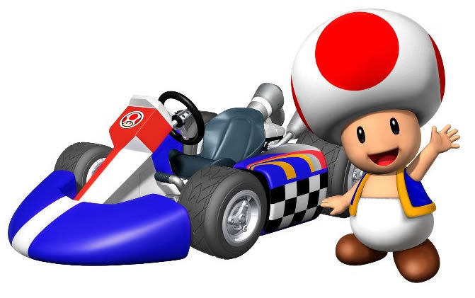 Toad & His Kart