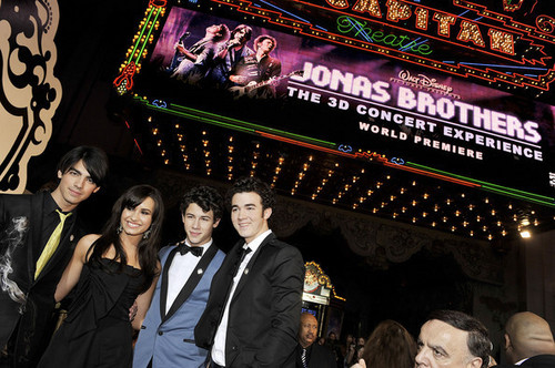 demi and the jonas brothers