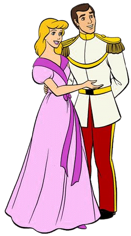  Princess cenicienta and Prince Charming