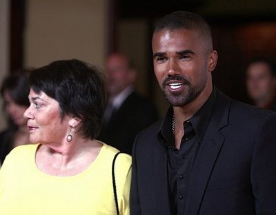 Shemar Moore and his Mom