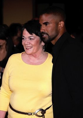  Shemar Moore and his Mom