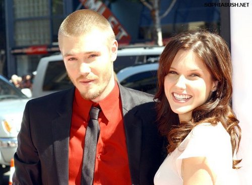 Sophia بش and Chad Michael Murray at "A Cinderella Story" Premiere