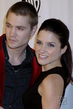  Sophia buisson, bush and Chad Michael Murray at the The WB 2005 All étoile, star Party