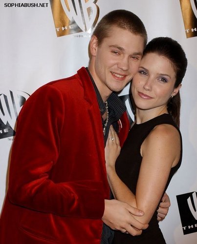  Sophia ブッシュ and Chad Michael Murray at the The WB 2005 All 星, つ星 Party