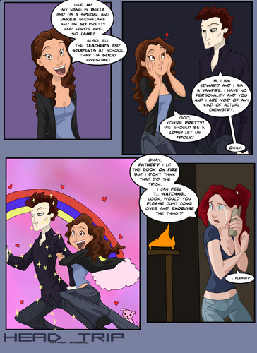  Twilight In A Nutshell (if Ты have no sense of humor, DON'T LOOK)