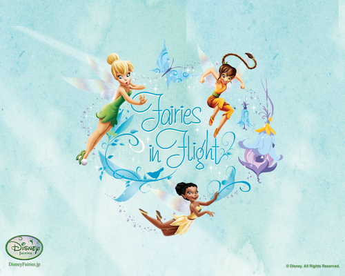  Disney Fairies achtergrond