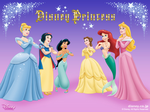  Disney Princess kertas dinding