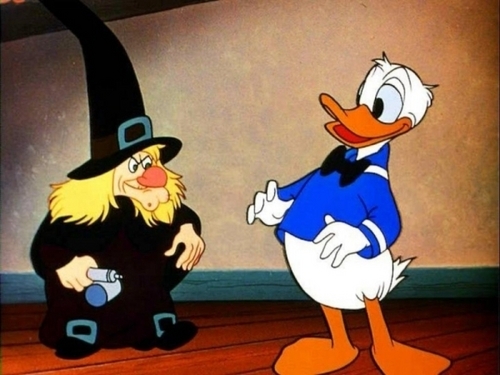 Donald Duck Halloween